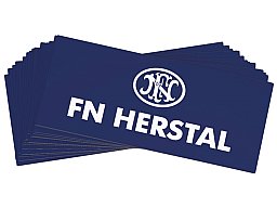 BROWNING "give away" AUTOCOLLANT FN HERSTAL - Rüstungskonzern / STICKER > LOGO | merchandise Artikel