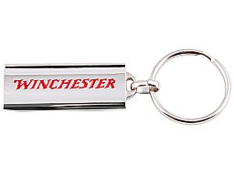 BROWNING "give away" massiver Schlüsselanhänger / Key Ring > WINCHESTER LOGO + Schriftzug 50x20mm