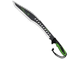 *AKTION* Zombie Dead Machete - 46cm / 63cm - Schwarz / Grün - rostfreier Stahl - mit Scheide