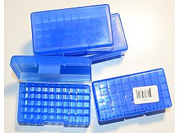 4 Patronenboxen 38SPL und .357