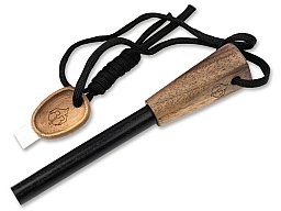 FEUERSTARTER XL - NATURENSÖHNE - Zündstahl Walnussholz
