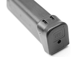 1 x Original GLOCK Ersatzmagazin 19 Schuss für Glock 17 Pistole (17+2 Plus2) 9mm Luger 9x19 | IPSC