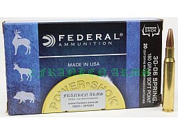 Federal Power Shok .30-06 Teilmantel 180gr. 11,7g 20 Stück 3003006B