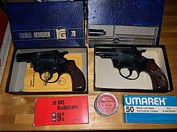 2x Röhm Signal Revolver 79 + Zubehör