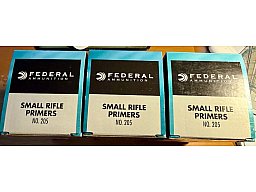 Federal - SMALL RIFLE PRIMERS - NO.205