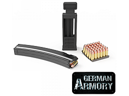 MP5 Speedloader Ladehilfe 9mm luger para T94 SP5 SP5k MP5k MP5SD Swedish Ordnance HK Heckler & Koch