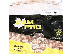 500 Stück NEUE CAMPRO Geschosse .400 40S&W 200gr 12,96g FCP TC Flachkopf TOP Präzision Copper Plated