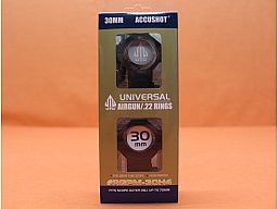 UTG Accushot Montageringe 30mm High (RGPM-30H4) Alu schwarz matt für 11-13mm Prismenschiene BH=21mm