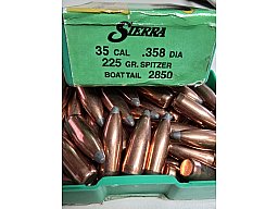50 St. Sierra .358 - 225gr. Spitzer BT Geschosse
