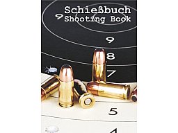 Schießbuch | Schiessbuch für Sportschützen - Motiv Bullet