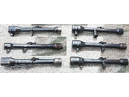 Zielfernrohre Carl Zeiss / Jena Zielsechs Zielvier Absehen 1 Stahlzielfernrohre ZF