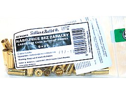 50 Stück S&B Sellier&Bellot Wiederladehülsen S+B | 9mmx21 9x21 | Boxer ohne Zündhütchen V316252