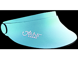 Visor Cap Kunststoff hellblau Youhe Sport