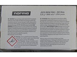 Büchspatrone Norma .223 Rem. FMJ