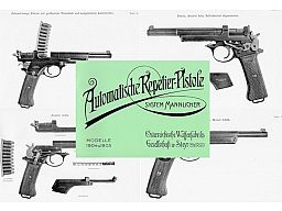 Nachdruck Bedienungsanleitung für die Pistolen Steyr M1904 und 1905