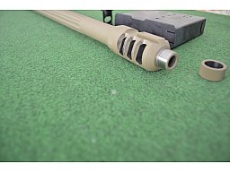Voere Austauschlauf X3 Match Edelstahl,Kaliber 408 CT, LL 72cm,inkl Stahlmagazin und Verschlußkopf