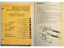 Original US Manual zum M16 Gewehr, 1991
