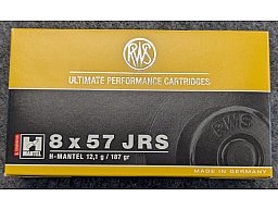 20x RWS H-Mantel 8x57iRS 12,1g / 187gr