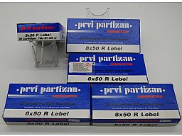 100 Patronen Prvi Partizan Kal 8x50R Lebel 200gr FMJ BT