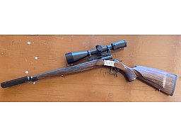 Kipplaufstutzen Bergara BA 13 TD Holzschaft .222Rem 600g Abzug Einzelstück Handgravur