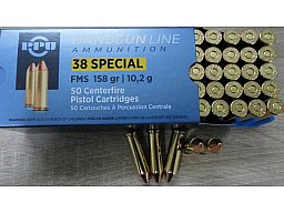 Munition PPU .38 SP VM-Spitz Speedloader