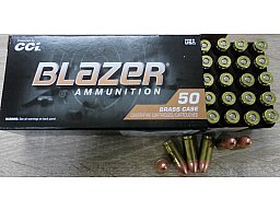 Munition CCI 9mm LUGER / PARA 9x19 VMJ BLAZER