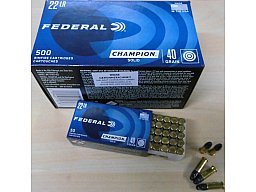 Munition Federal 22lr Champion