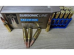 Munition PPU 308win SUBSONIC VM