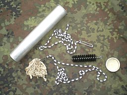 Reinigungsgerät 18-2mm Bundeswehr in Aluhülse