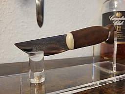 Damast Puukko Schwedenmesser Finnenmesser Nr. 2