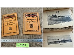 Miniatur Bibliothek 1.WK Torpedos, Seeminen, Unterseeboote Torpedoboote von 1914!