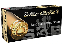 Sellier & Bellot 9 mm Luger Vollmantel 8,0g/124grs. - 1000 Schuss