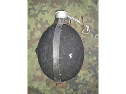 Feldflasche Jugendorganisation Bezug in Schwarz