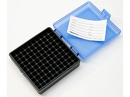 BERRYS 100er Muntionsbox Patronenbox .22 l.r. lfb .25 ACP Kleinkaliberbox MIT SCHARNIER stapelbar!