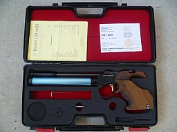 Matchluftpistole Morini CM 162 EI