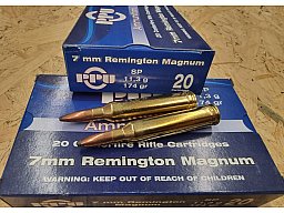 7mm Rem. Magnum/174grs. PPU SP Angebot!! A-115 20 stk. # SSZ Berka