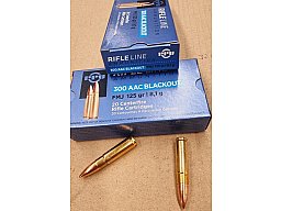 .300 Blackout 125grs FMJ PPU 100 Stk.A-636 # #SSZ Berka