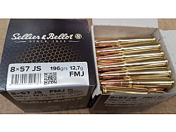 8x57 IS FMJ Patronen S&B 350 Stk. #SSZ Berka