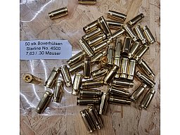 7,63/.30 Mauser Boxer-Hülsen Starline 50 Stk. No. 4500 #SSZ Berka