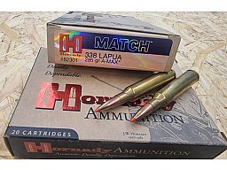 .338Lapua Mag./285grs. A-Max Hornady Match 20 Stk. No. 82301 Angebot!! #SSZ Berka