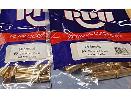 .38 Special neue Boxer-Hülsen PPU C-050 100 Stk. # SSZ Berka