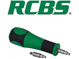 RCBS 9575 Primer Pocket Brush COMBO / Zündglockreiniger Bürsten(rostfrei) Set mit Griff> Large+Small