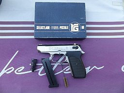 Originale Röhm RG 88 vernickelt 9mm PAK mit Ovp, Abschussbecher, Bürste ungeschossen aus Sammlung