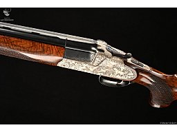 Krieghoff / Ulm Model ULM Bockdoppelflinte mit Seitenschlossen Kaliber 12/70