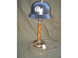 Deutscher Stahlhelm 2. Weltkrieg Stahlhelmlampe