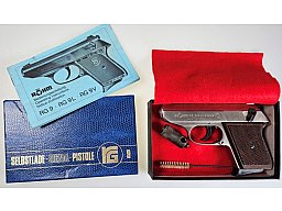 original RÖHM, OVP, RG 9 (matt vernickelt), 8mm Knall