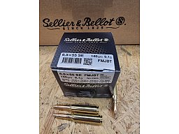 6,5x55/140 FMJ Patronen S&B 350 Stk. # SSZ Berka