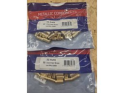 .32 Auto/7,65Browning Boxer-Hülsen PPU 100 Stk. #C-150# SSZ Berka