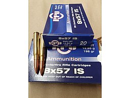 8x57 IS/198grs FMJBT PPU 500 Stk. A-213