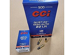.22LR 45grs CCI Quiet-22 Semi-Auto 500 Stk. No. 975